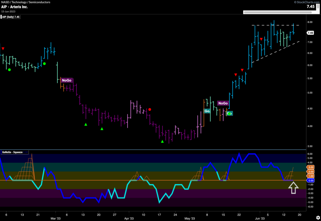 $AIP setting up for higher prices? - GoNoGo Charts