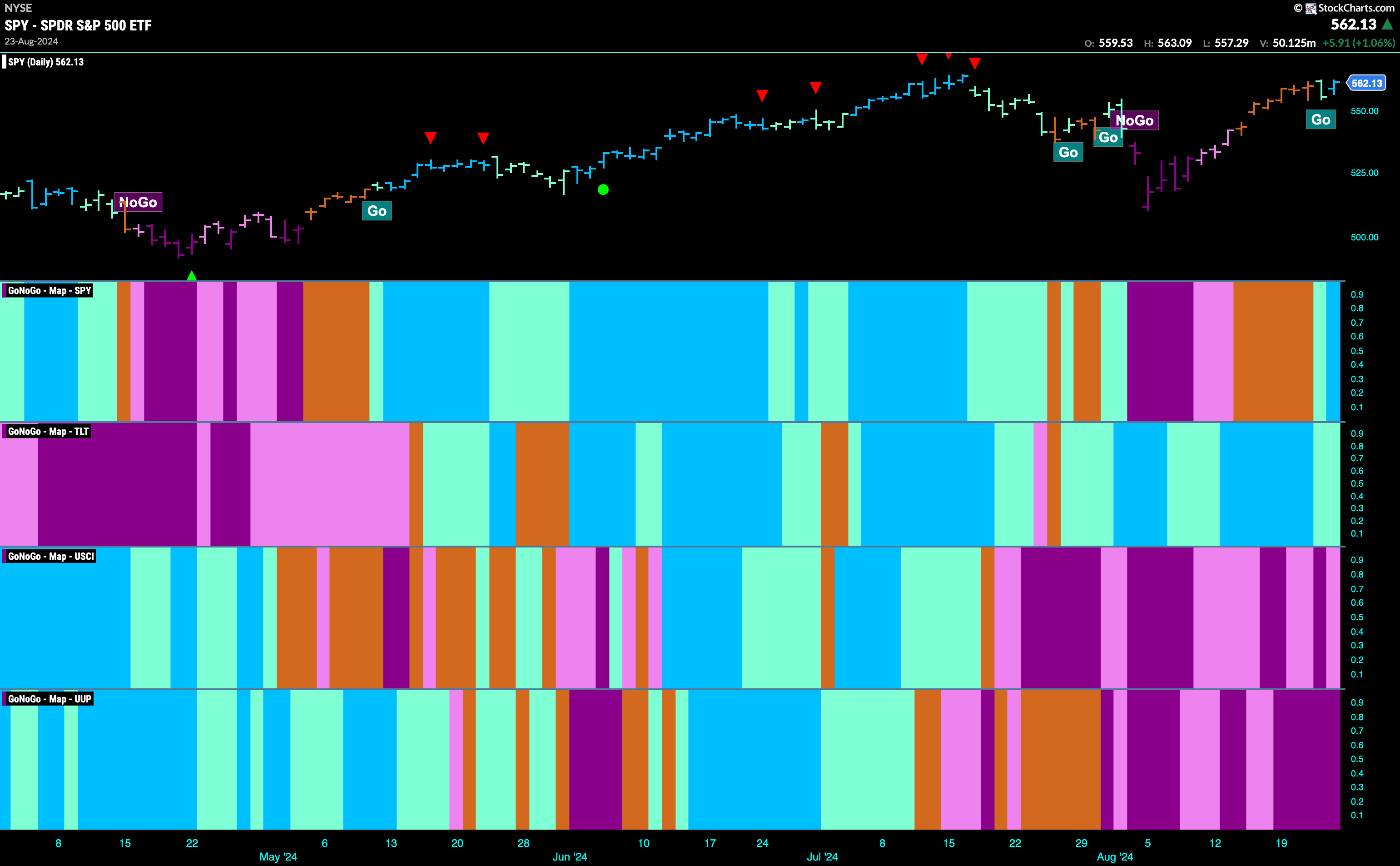 CHART PACK REVIEW FOR THE WEEK ENDING August 24th, 2024