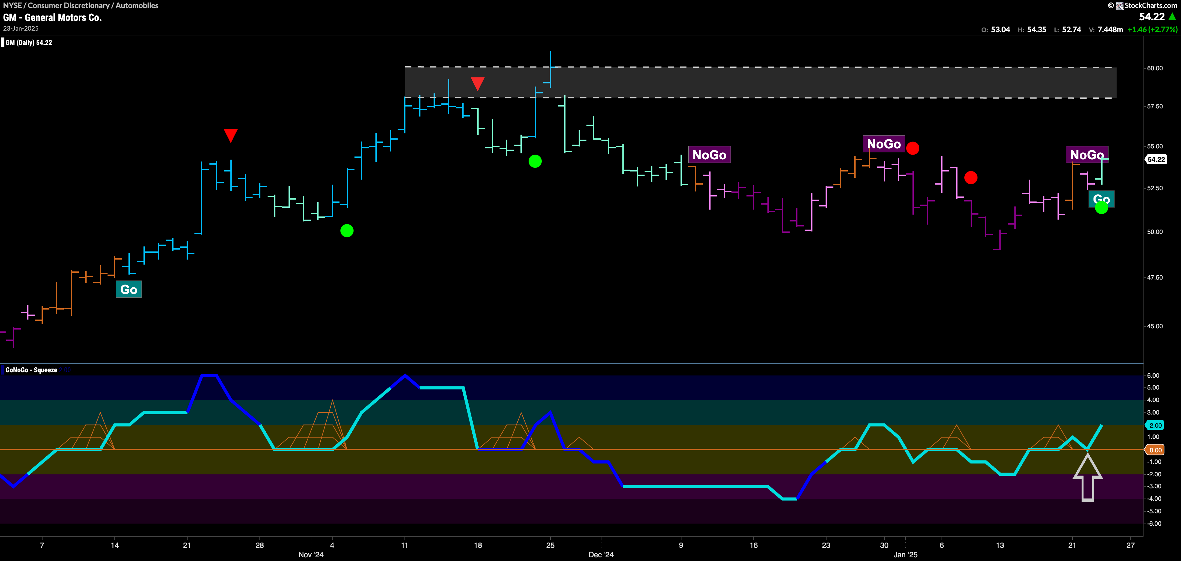 $GM Flashes New “Go” Trend