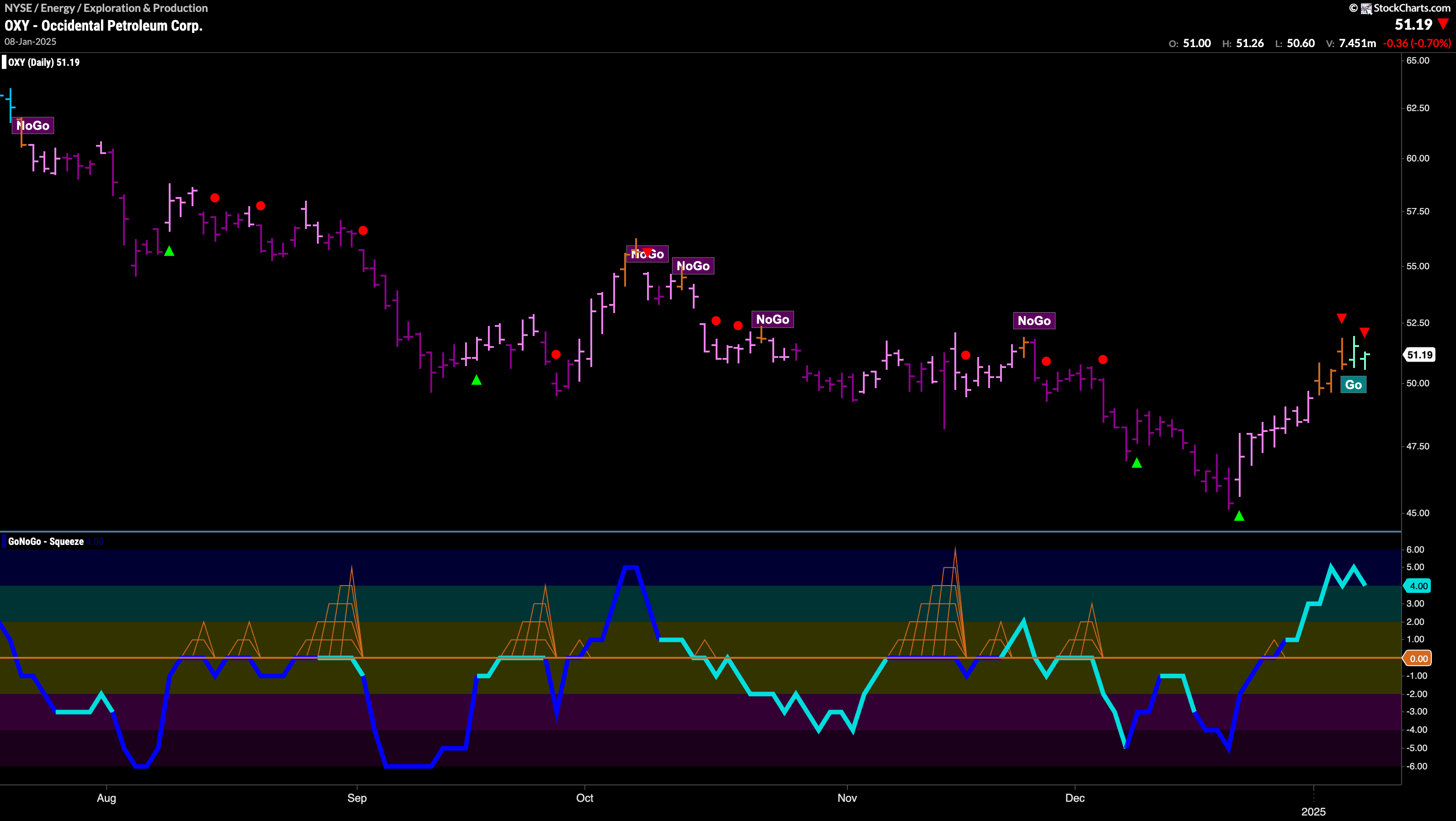 $OXY Starting New “Go” Trend